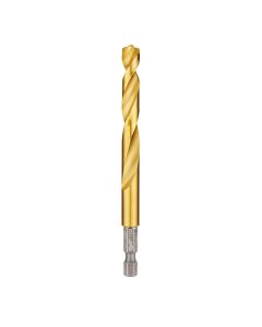 MLW48-89-4619 image(1) - Milwaukee Tool 11/32" SHOCKWAVE RED HELIX Titanium Drill Bit