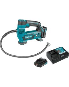 MAKMP100DWRX1 image(1) - Makita 12V CXT 2.0 Ah Cordless Inflator Kit