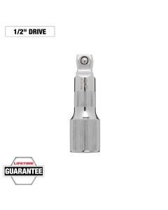 MLW43-24-9208 image(3) - Milwaukee Tool 1/2" Drive 3" Wobble Extension