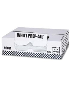 MDI93014 image(0) - MDI Prep-All 93014 Flat Supreme Towel, 12 x 14 in, 250, Creped Spunlace, White, Flat