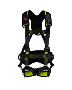 SRWFS240ICD-LXL image(0) - FALL SAFE Safety Harness - CONSTRUCTION COMFORT Series - Climbing / Positioning - Size: L/XL