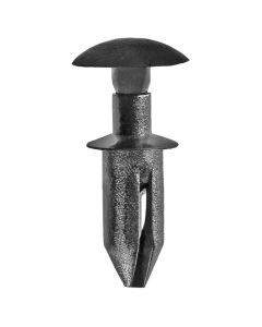 AVC14016 image(0) - AUVECO 14016 Push-Type with Closed End Type 3 Tail Light Retainer, 3/8 in Dia Head x 7/16 in L Stem, Nylon, Black