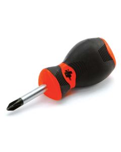WLMW30967 image(0) - Wilmar Corp. / Performance Tool #2 x 1-1/2" Stubby Phillips Screwdriver