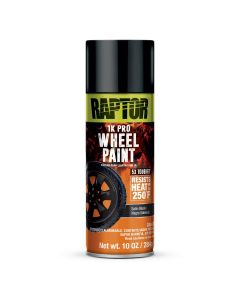U Pol Products RAPTOR 1K Wheel Paint Satin Black 10oz
