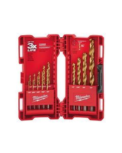 Milwaukee Tool THUNDERBOLT Titanium Drill Bit Set &hyphen; 14PC