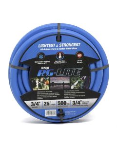 BLBBSAL3425 image(1) - BluBird AG - Lite Rubber Water Hose Assembly 3/4" x 25'