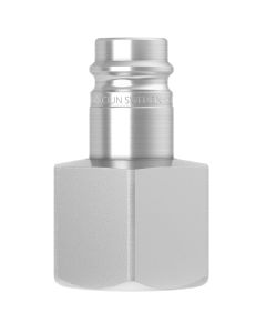 Vacula Nipple; Eurostandard 3/8" Body Size; 1/2" Female NPT