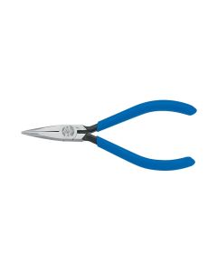 KLED321412C image(0) - Klein Tools Electronics Pliers, Slim Needle Nose, Spring-Loaded, 5-Inch