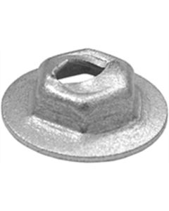 AUVECO THREAD CUTTING NUT 1/8 STUD SIZE 5/16 HEX