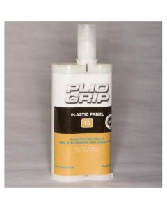 PLI8006 image(0) - PLIO-GRIP Plastic Panel 35 8006 Plastic Panel Bonding, 220 mL Cartridge, Beige (Part A), Green (Part B)