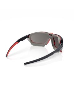JCK45202 image(0) - Jackson Safety Safety Glasses - HyperGuard G-Series - Smoke Lens - Black Frame - Gasketed - STA-CLEAR Anti-Fog
