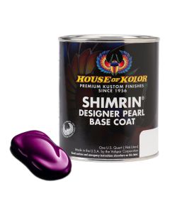 HOKC2C-PBC65-Q01 image(1) - House Of Kolor SHIMRIN C2C-PBC65-Q01 C2C Designer Pearl Series Universal Basecoat, 1 qt Can, Passion Pearl