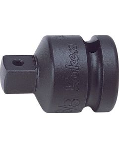 Ko-ken USA 14433A-B 1/2 Sq. Dr. Adaptor  3/8 Square Length 37.5mm Ball type