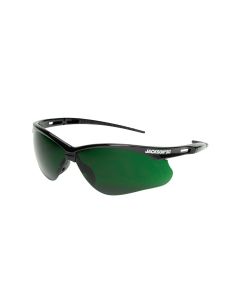 SRW50010 image(1) - Jackson Safety Safety Glasses - SG Series - I.R 5.0 - Black Frame - Hardcoat Anti-Scratch - Medium Cutting & Brazing