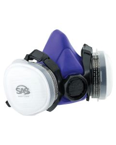SAS8661-92 image(1) - SAS Safety Bandit Maintenance Free Dual Cartridge Respirator, Medium