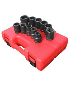 SUNEX SOCKET SET IMPACT 3/4IN. DRIVE 11PC TRUCK SERVICE