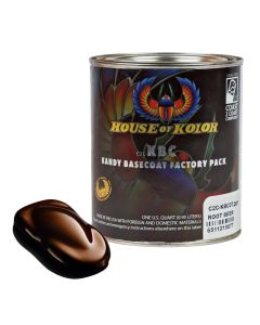House Of Kolor SHIMRIN C2C-KBC07-Q01 C2C Kandy Series Universal Basecoat, 1 qt Can, Red Brown