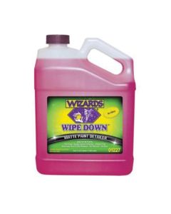 WZP01227 image(0) - Wizards Products Wipe Down 01227 Matte Paint Detailer, 1 gal Can, Pink