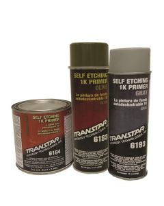 TRP6184 image(0) - Transtar Autobody Products 6184 Self-Etching 1K Primer, 1 qt Can, Olive Green