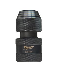 MLW48-03-4405 image(1) - Milwaukee Tool 3/8" SQUAREX1/4" HEX SHOCKWAVE IMP ADAPTER