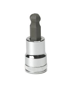 KDT82506 image(0) - GearWrench 3/8 Inch Drive Ball End Hex Bit Metric Socket 10mm