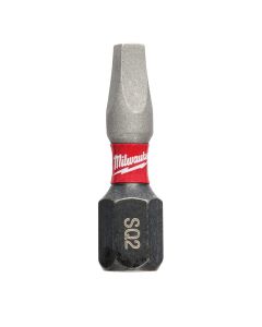 Milwaukee Tool SHOCKWAVE Impact Square Recess #2 Insert Bits (25 PK)