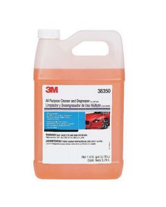 MMM38350 image(0) - 3M 38350 All Purpose Cleaner and Degreaser, 1 gal Bottle, Brown/Yellow