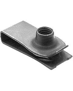 AUVECO 12575 Extruded U-Nut, M6 x 1 mm Screw, Phosphate