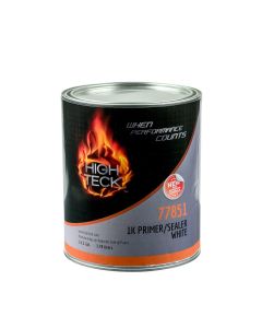 High Teck Products 77851-1 50 State Compliant 1K Primer/Sealer, 1 gal, White, 4.60 lb/gal VOC