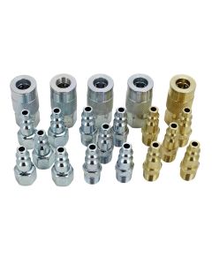 Milton Industries 20 Piece I/M Couplers and Plugs Kit
