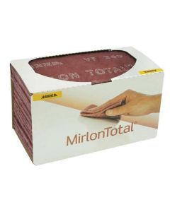MRK18118446 image(0) - Mirka Abrasives Mirlon Total 18-118-446 18 Series Non-Woven Scuff Pad, 4-1/2 in W x 9 in L, 800 Grit