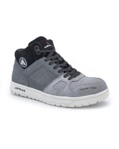 Airwalk AIRWALK - MONGO MID Series - Men's Mid Top Shoe - CT|EH|SR - Gray/White - Size: 10M