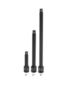 SUN1808 image(0) - 1/4" Drive Impact Extension Set - 3 PC. 1/4" Dr Impact Extension Set - 3 PC.