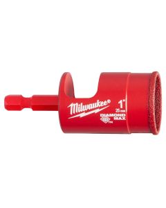 MLW49-56-0517 image(1) - Milwaukee Tool 1" Diamond Plus Hole Saw