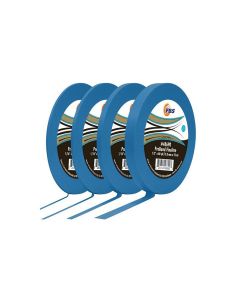 Distribution ProBand 48685 Fine Line Tape, 60 yd L x 1/4 in W, Stabilized Polymer Film, Blue