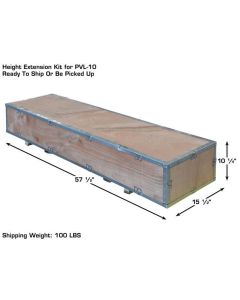 ATEAP-Z23A-00H1 image(0) - Atlas Automotive Equipment Height Extension Kit for PVL-10 Lift (WILL CALL)
