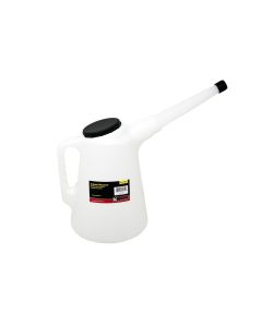 KTI74651 image(1) - K Tool International Plastic Measure Flex Spout 5 Liter