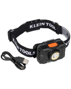 KLE56412 image(0) - Klein Tools Rechargeable LED Flashlight with Worklight