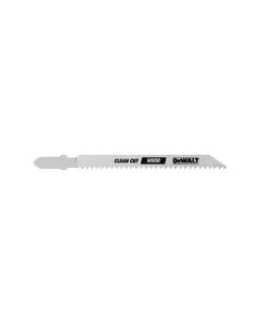 DWTDW3760-5 image(0) - DEWALT 4-Inch 10Tpi Fine Finish Wood Cut T-Shank Jig Saw Blade (5-Pack)