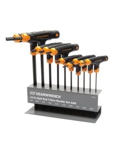 KDT83523 image(0) - GearWrench 10 Piece SAE Ball End T-Handle Hex Key Set