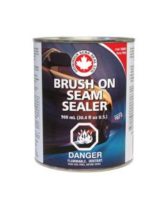 DOMPBGQ image(0) - Dominion Sure Seal 500001 Brush-On Seam Sealer, 900 mL Can, Dark Gray, Liquid, 4 to 8 hr Curing