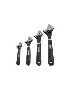 SUN9618A image(2) - SUNEX 4Pc Adjustable Wrench Set -  6" 8" 10" 12"