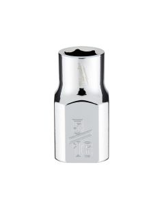 MLW45-34-9061 image(2) - Milwaukee Tool 3/8" Drive 5/16" SAE 6-Point Socket with FOUR FLAT Sides, Vanadium Steel, Chrome