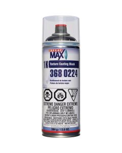 SMX3680224 image(0) - SprayMax 3680224 1K Texture Coating, 13.5 oz Aerosol Can, Black, Liquid