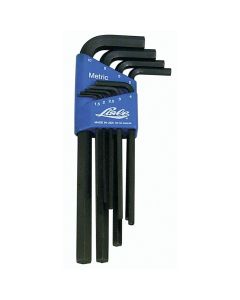 LIS42650 image(1) - Lisle HEX KEY SET 9 PC METRIC LONG 1.5-10MM