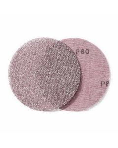 SUA82206 image(0) - Sunmight USA Corporation Sun Net 82206 Closed Coated Grip Disc, 6 in, P80 Grit, Premium Aluminum Oxide, Attachment