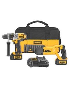 DeWalt Combo Hammer Drill & Saw Kit
