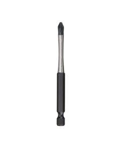 MLW48-32-4791 image(0) - Milwaukee Tool SHOCKWAVE 3-1/2&rdquo; Impact Phillips #2 Power Bits (25 PK)