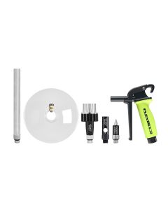 LEGAG1200FZKIT image(1) - Legacy Manufacturing Flexzilla X3 Blow Gun Kit, 6-Piece, ZillaGreen