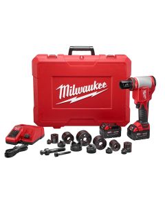 MLW2676-22 image(1) - Milwaukee Tool M18 FORCE LOGIC 10T Knockout Tool 1/2" - 2" Kit